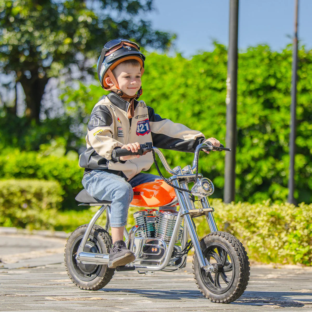 HYPER GOGO Pioneer 12 Pro (App Controlled) - Kids Electric Motorcycle