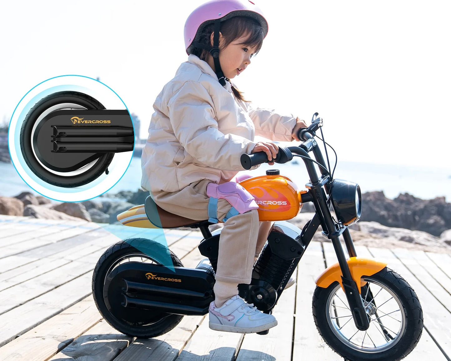 Evercross EV08M - Kids Electric Motorcycle (3-12Years)